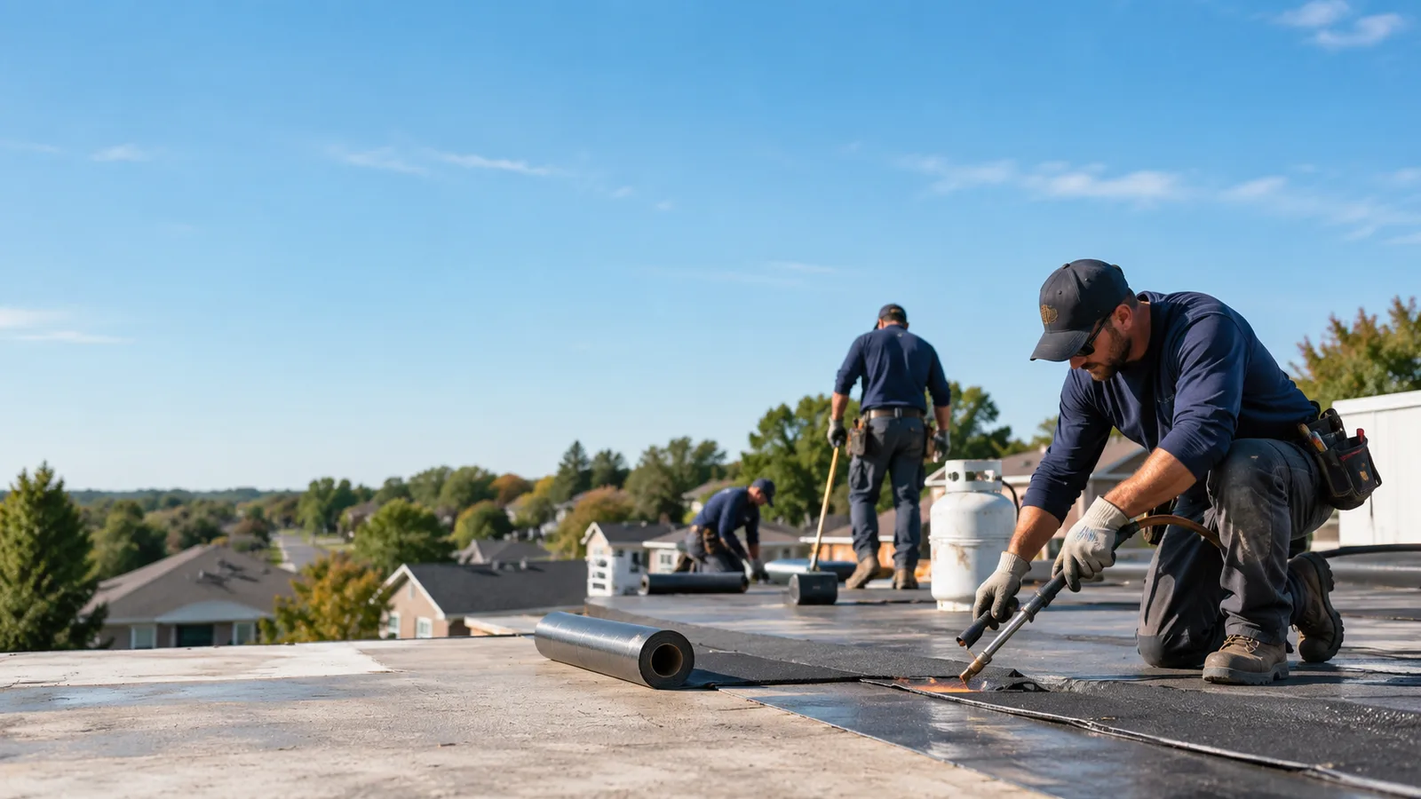 Flat Roof Leak Repair providers in Akron, NY